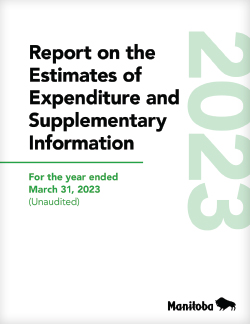 Report on the Estimates of Expenditure and Supplementary  Information