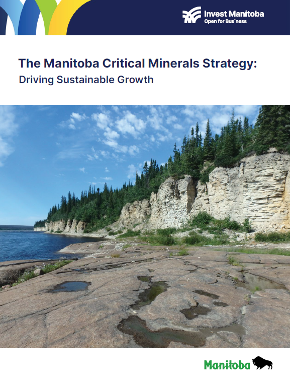 The Manitoba Critical Minerals Strategy: Driving Sustainable Growth PDF Cover
