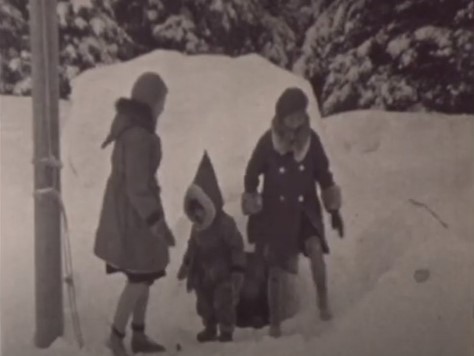 people playing on the snow